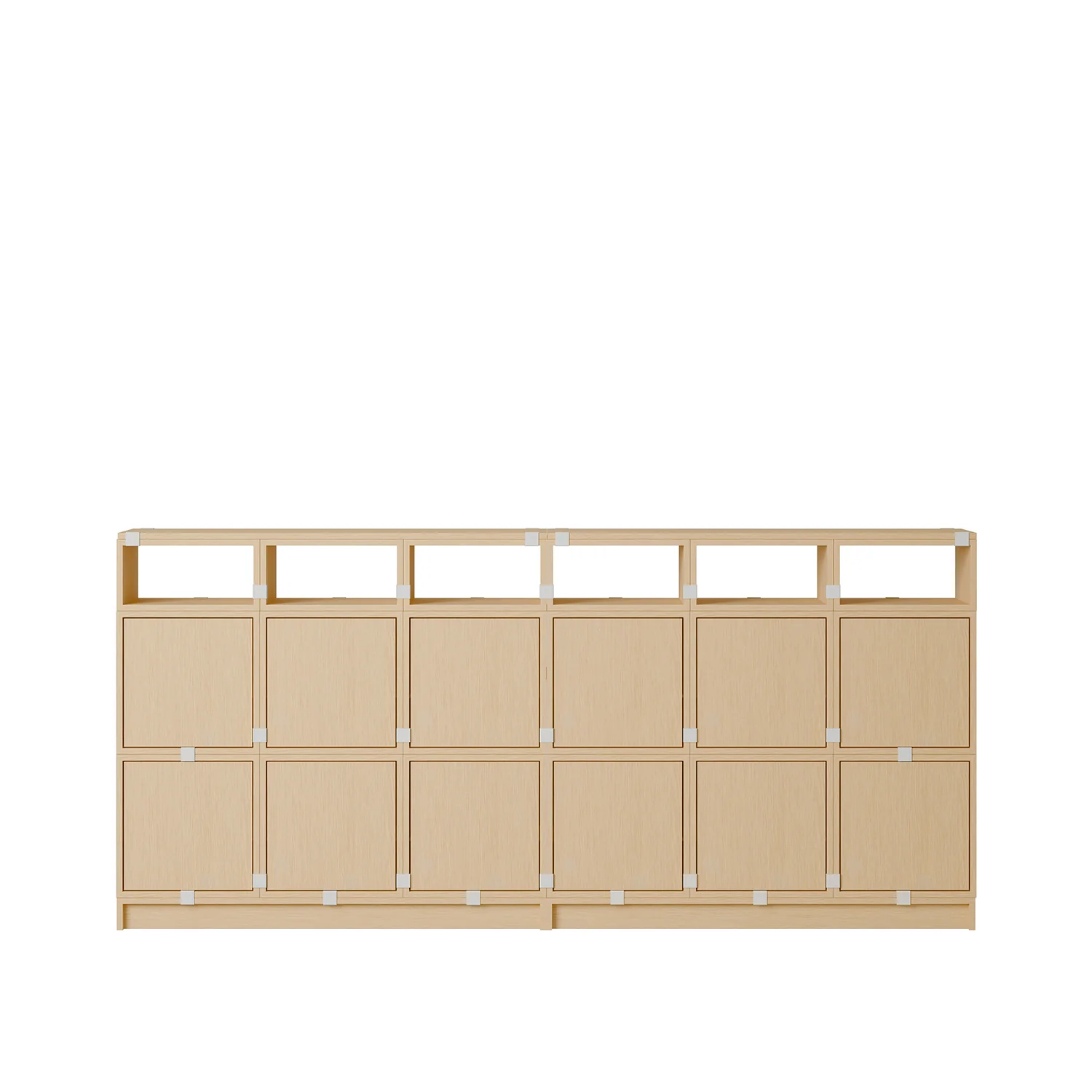 muuto | stacked storage system | plinth 131cm | oak - Image 8