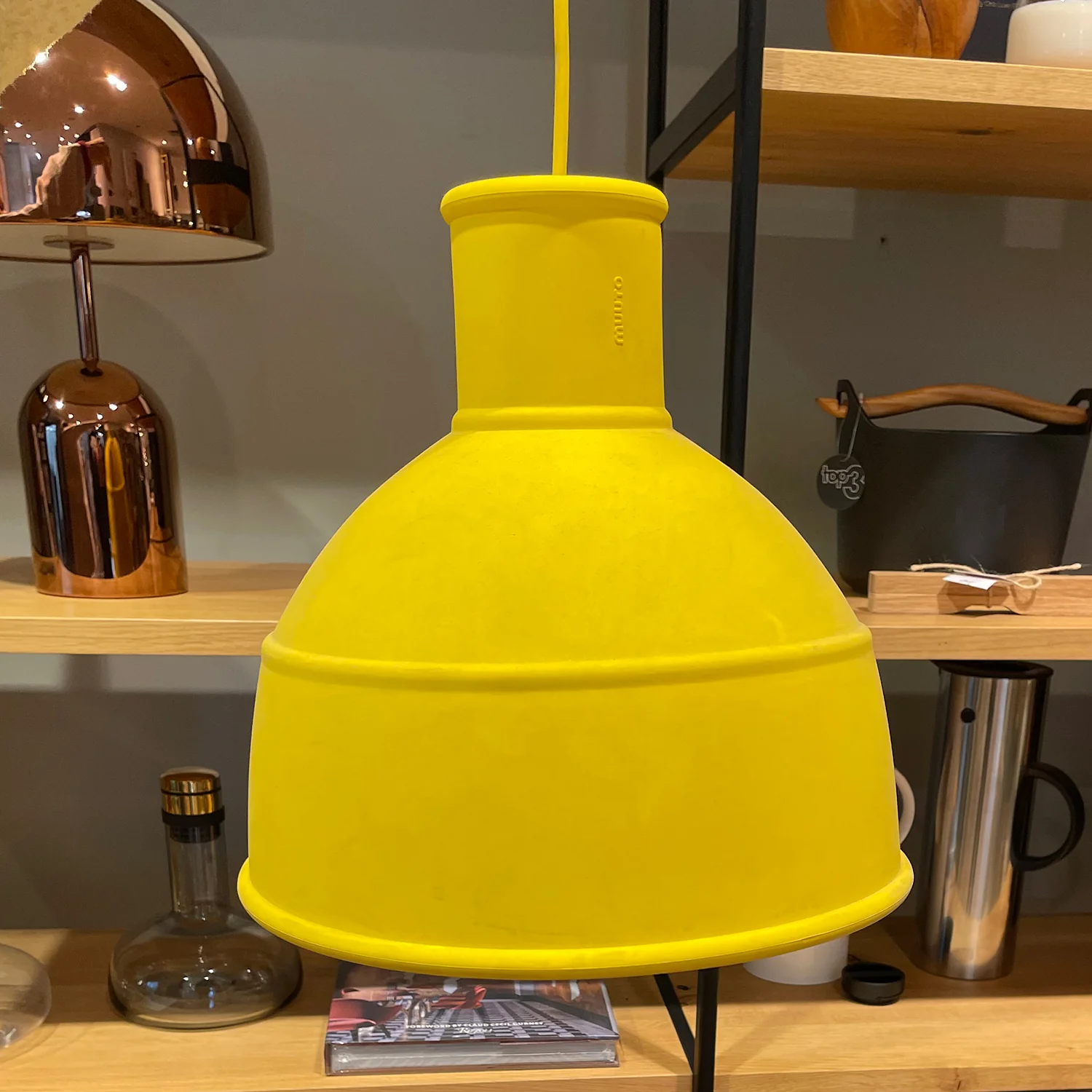 muuto | unfold pendant lamp | yellow - EX DISPLAY - Image 2