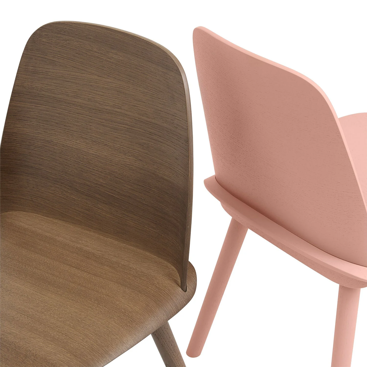 muuto | nerd chair | stained dark brown - Image 3