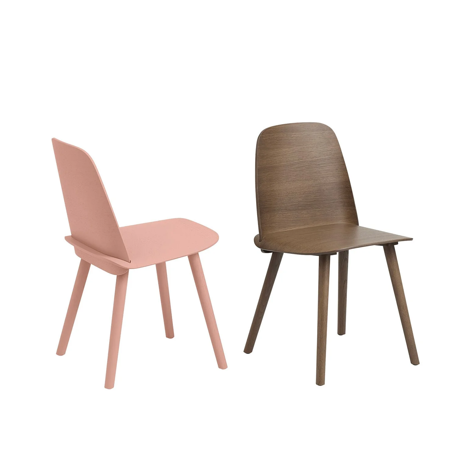 muuto | nerd chair | stained dark brown - Image 4