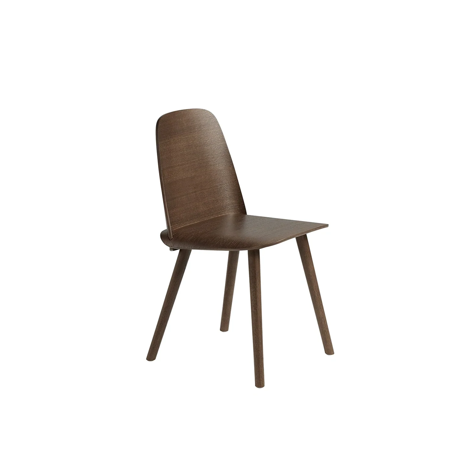 muuto | nerd chair | stained dark brown - Image 7