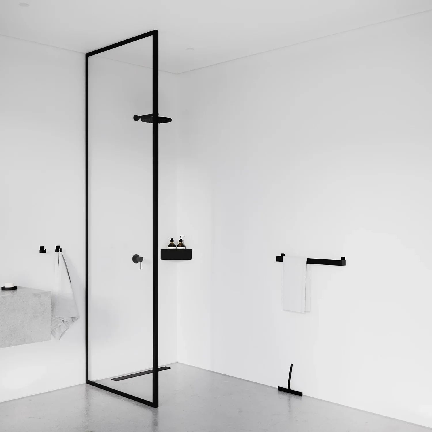 nichba | bath shelf corner | black - LC - Image 15