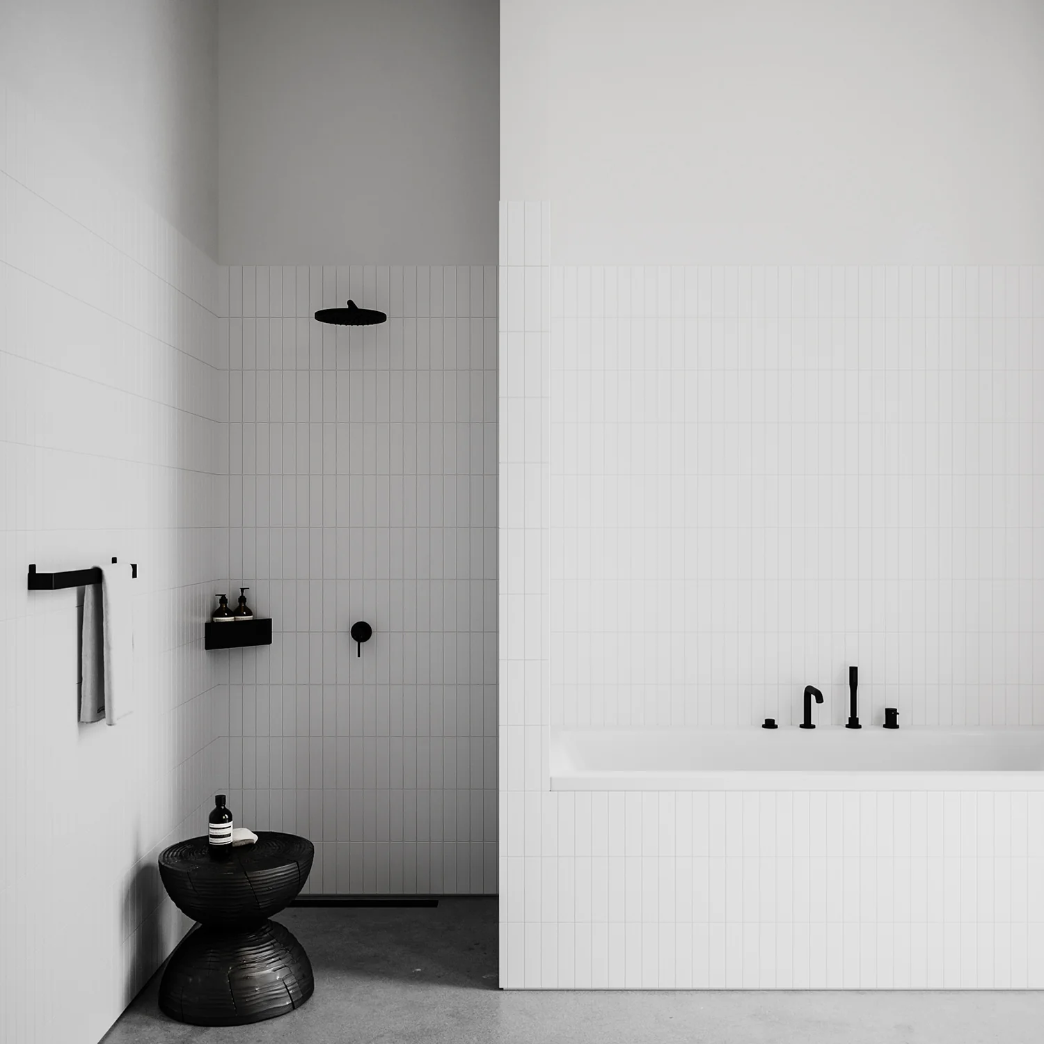 nichba | bath shelf corner | white - LC - Image 5