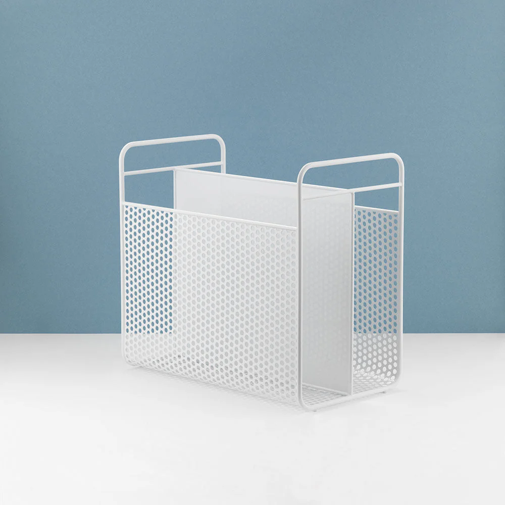 normann copenhagen | analog magazine rack | white - Image 4