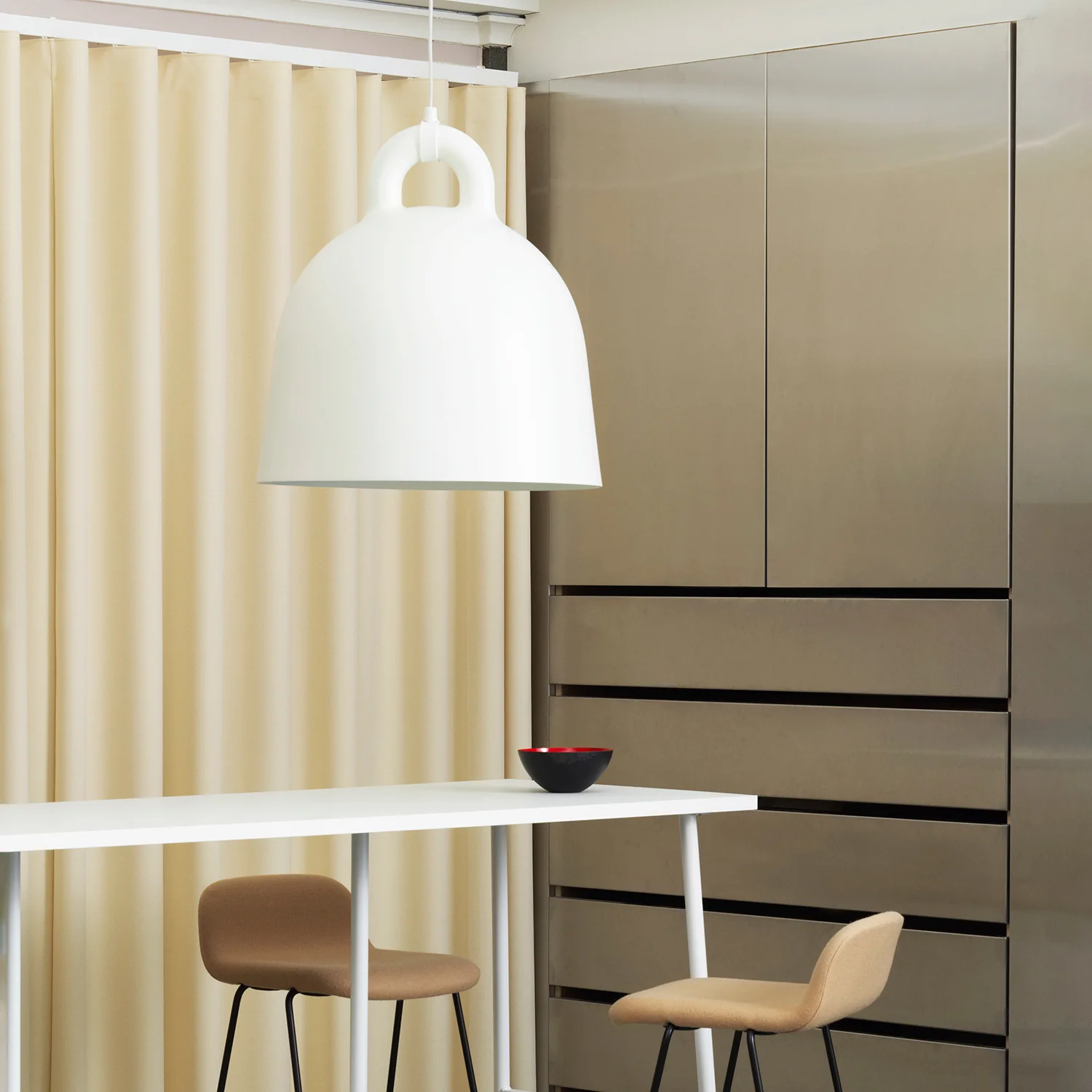normann copenhagen | bell lamp | large white ~ DC - Image 4