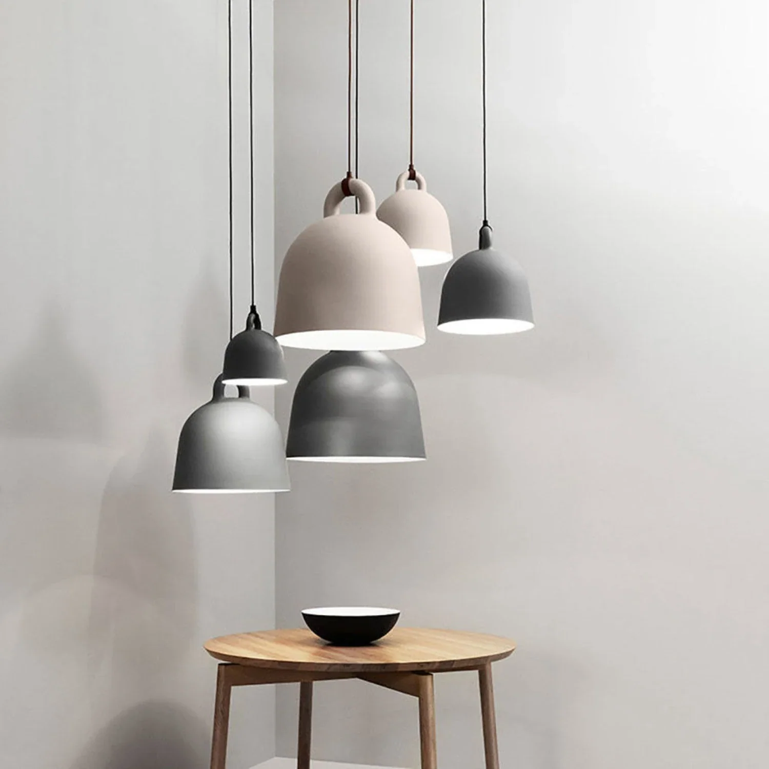 normann copenhagen | bell lamp | medium grey ~ DC - Image 10