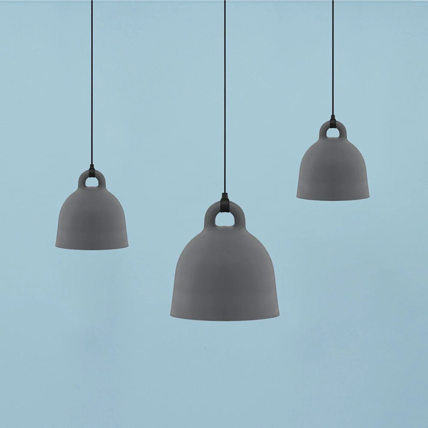 normann copenhagen | bell lamp | medium grey ~ DC - Image 23