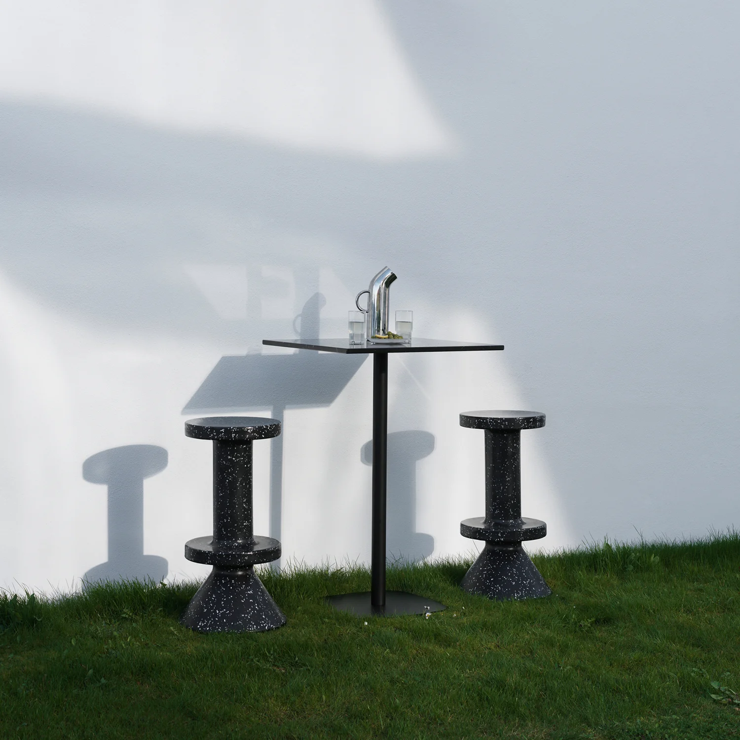 normann copenhagen | bit barstool 65cm | black | black - Image 3