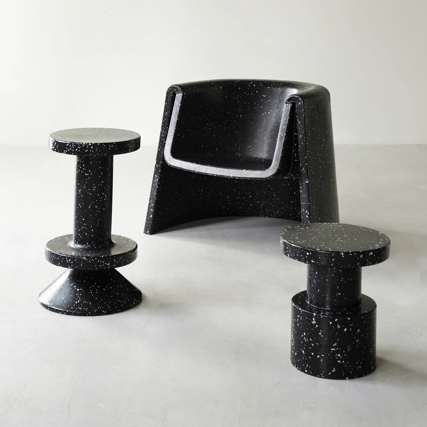 normann copenhagen | bit barstool 65cm | black | black - Image 4