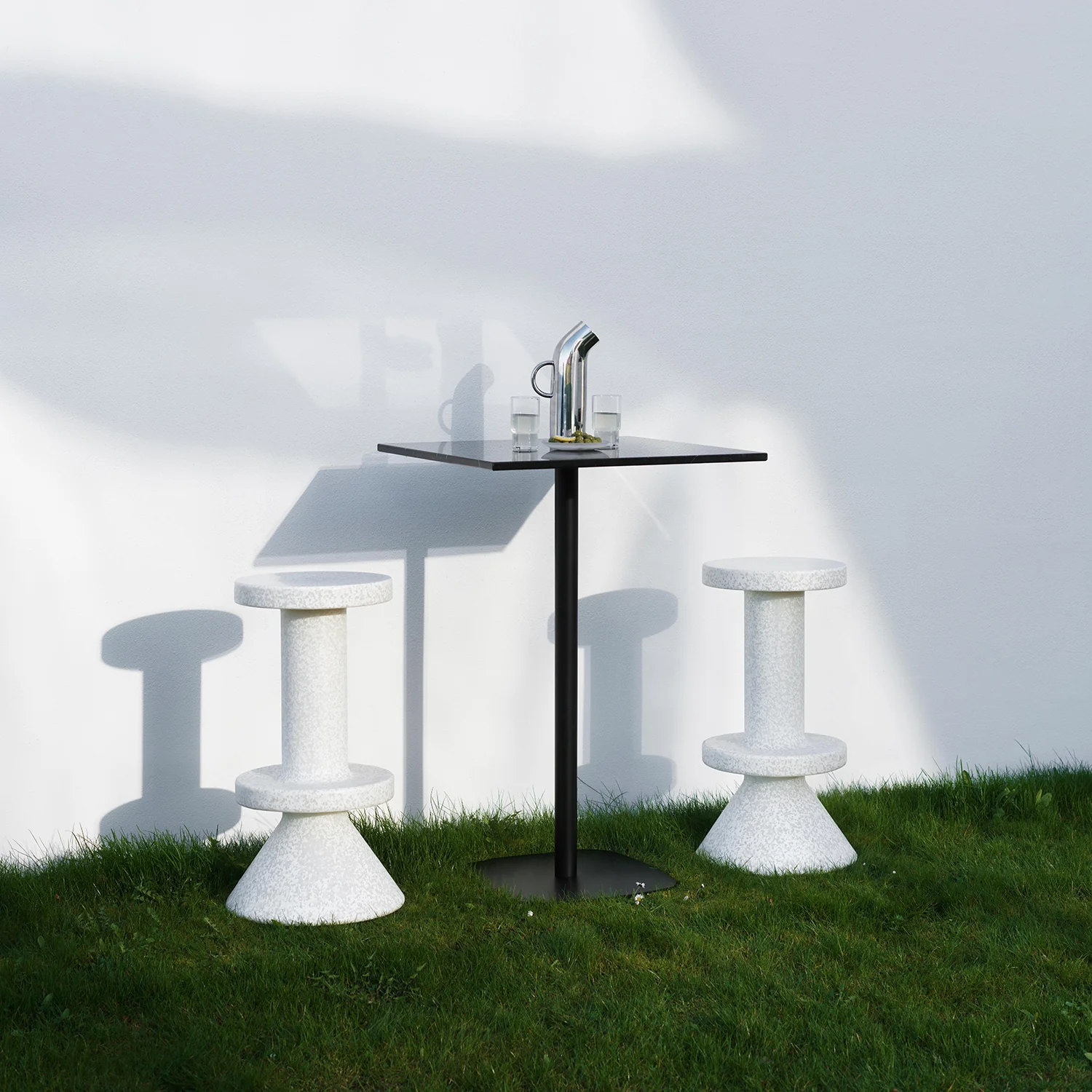normann copenhagen | bit barstool 65cm | white | white - Image 4