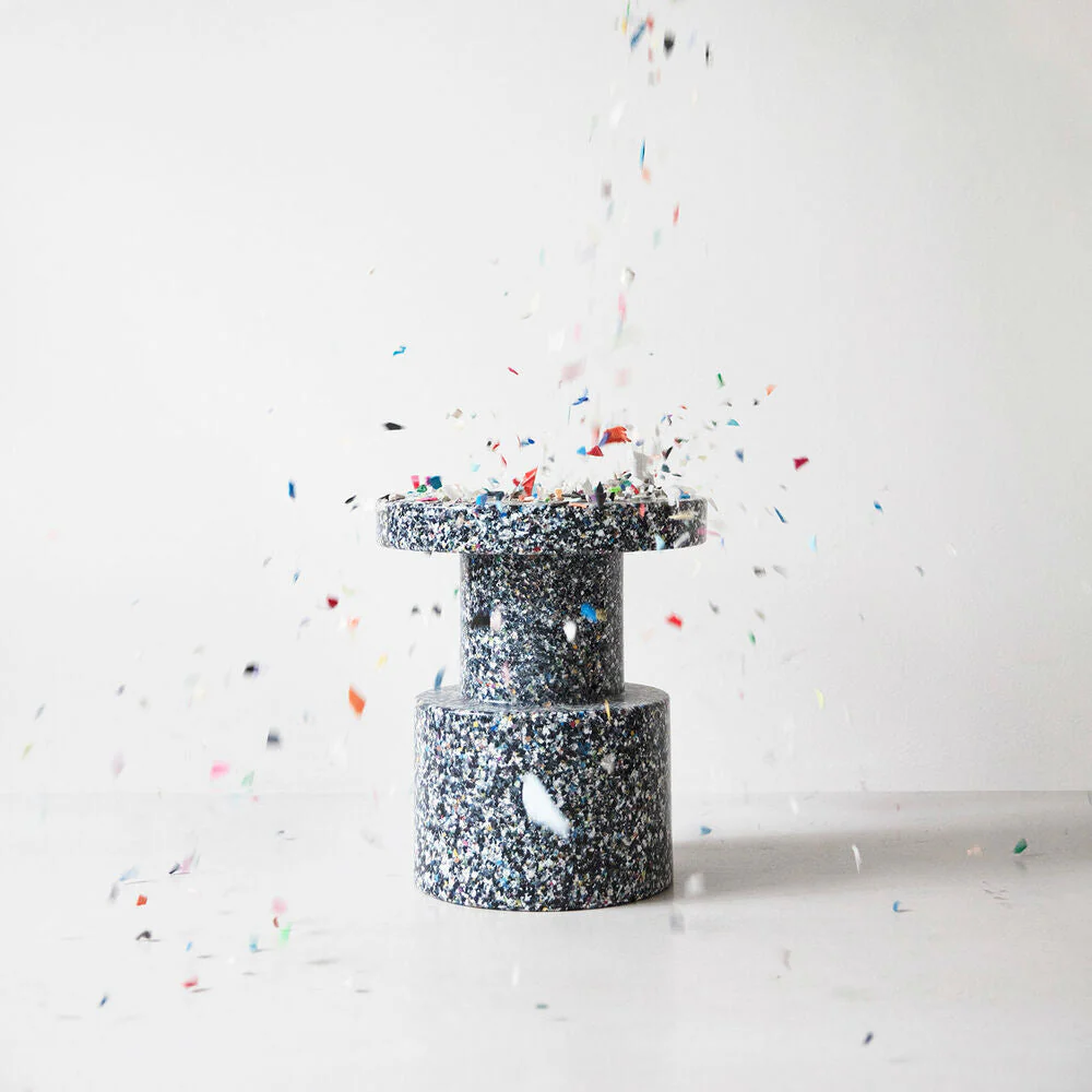 normann copenhagen | bit stool | black + multi - Image 14