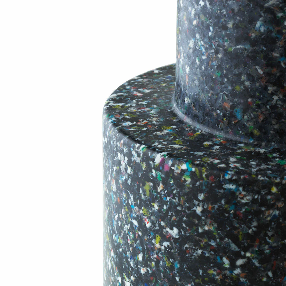 normann copenhagen | bit stool | black + multi - Image 3