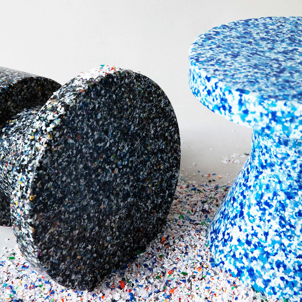 normann copenhagen | bit stool | black + multi - Image 7