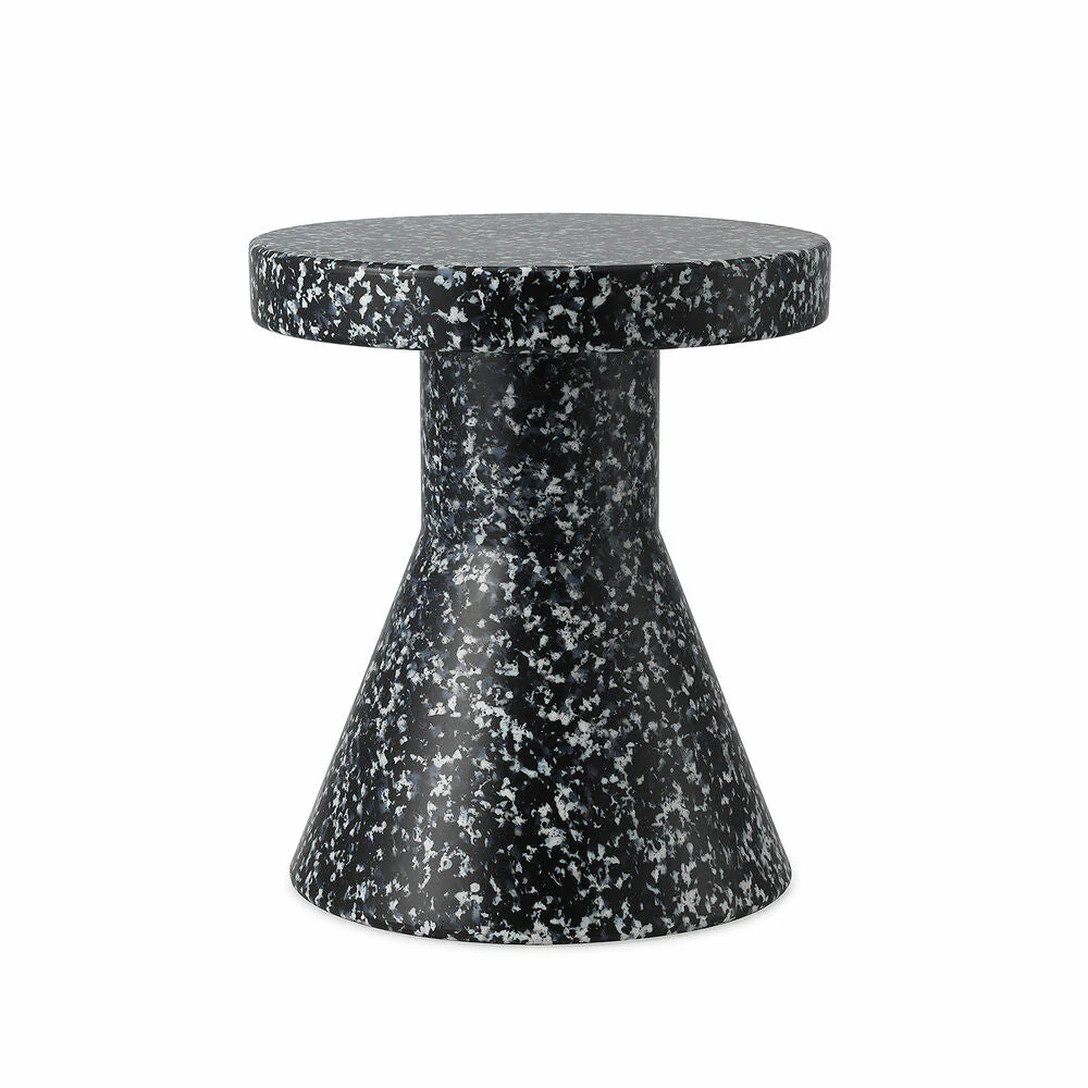 normann copenhagen | bit stool cone | black + white
