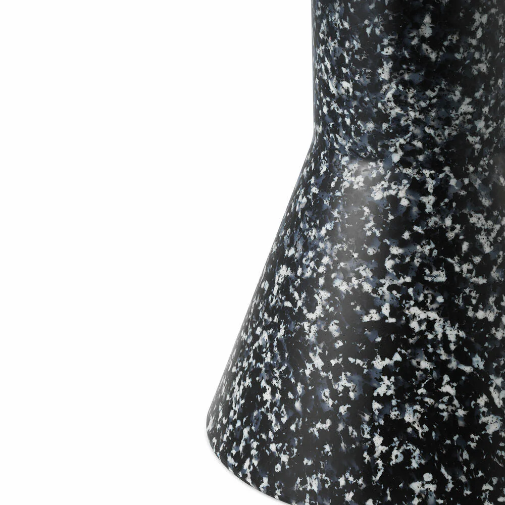 normann copenhagen | bit stool cone | black + white - Image 3