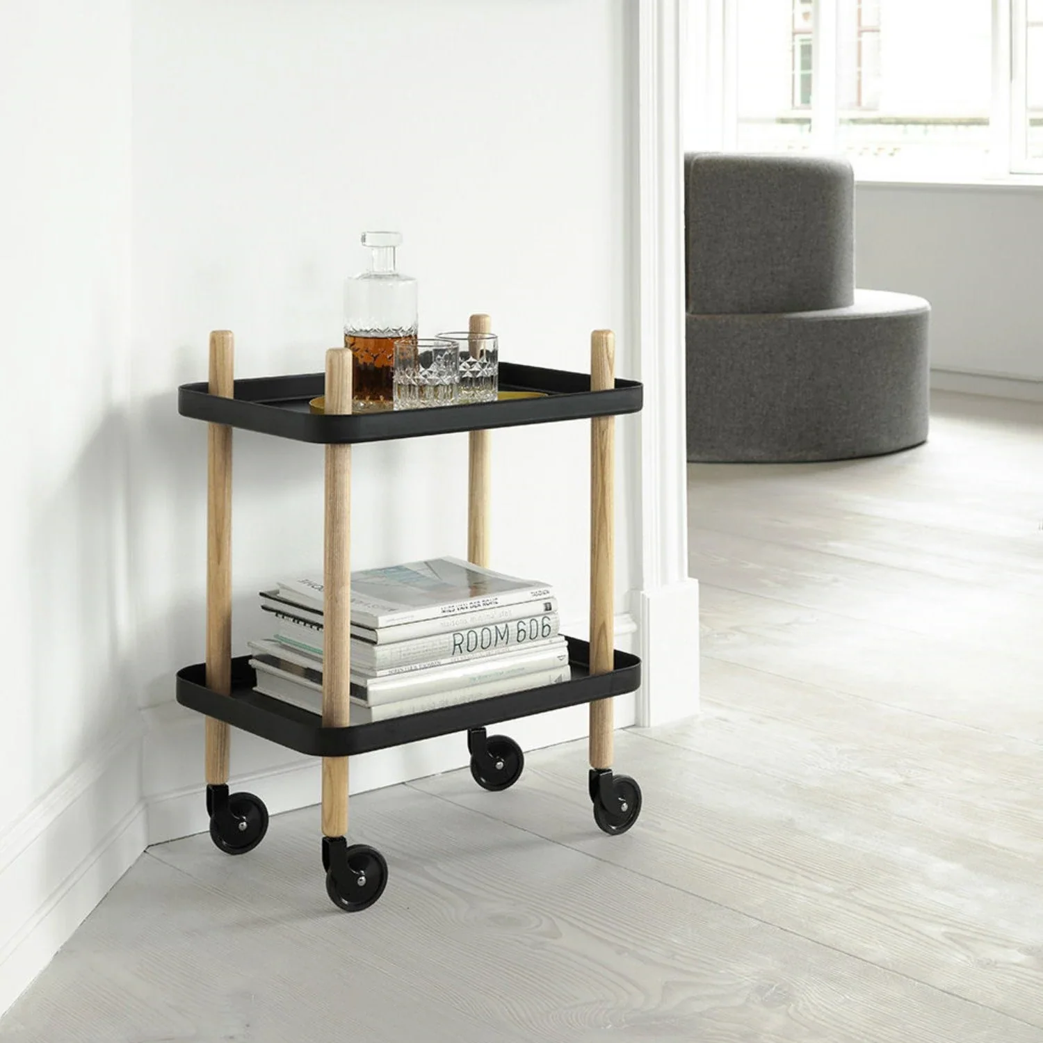 normann copenhagen | block table | black - Image 26