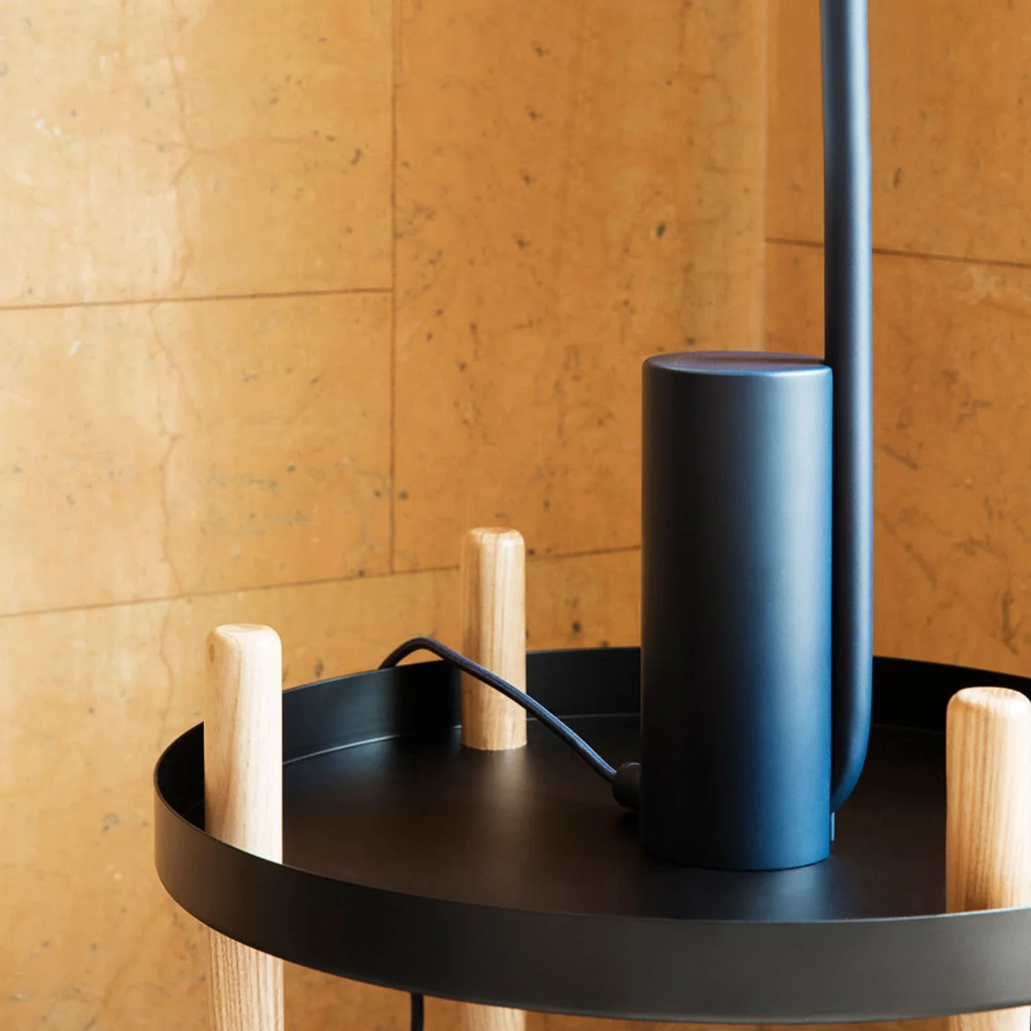 normann copenhagen | block table round | black - Image 11