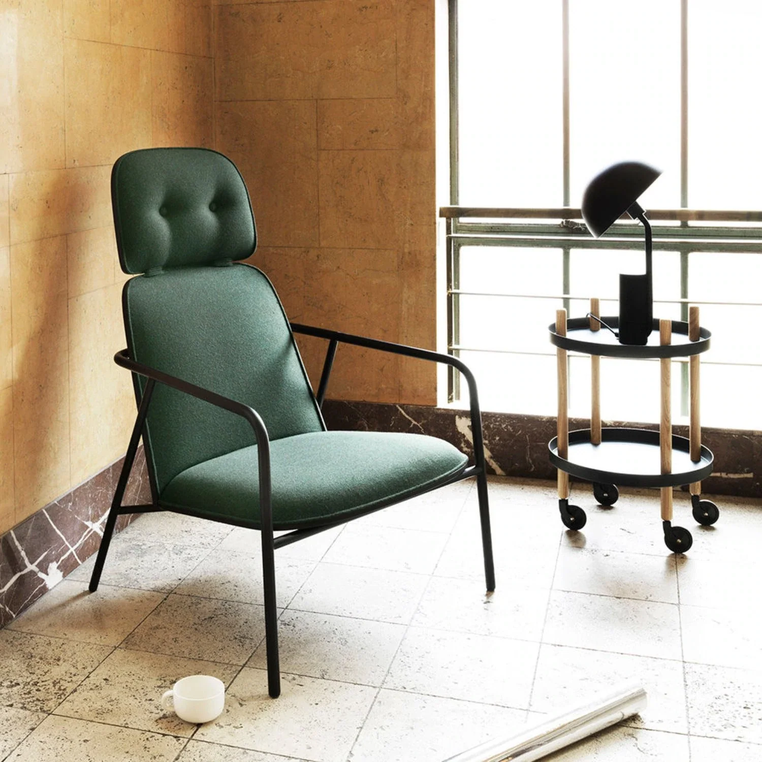 normann copenhagen | block table round | black - Image 13