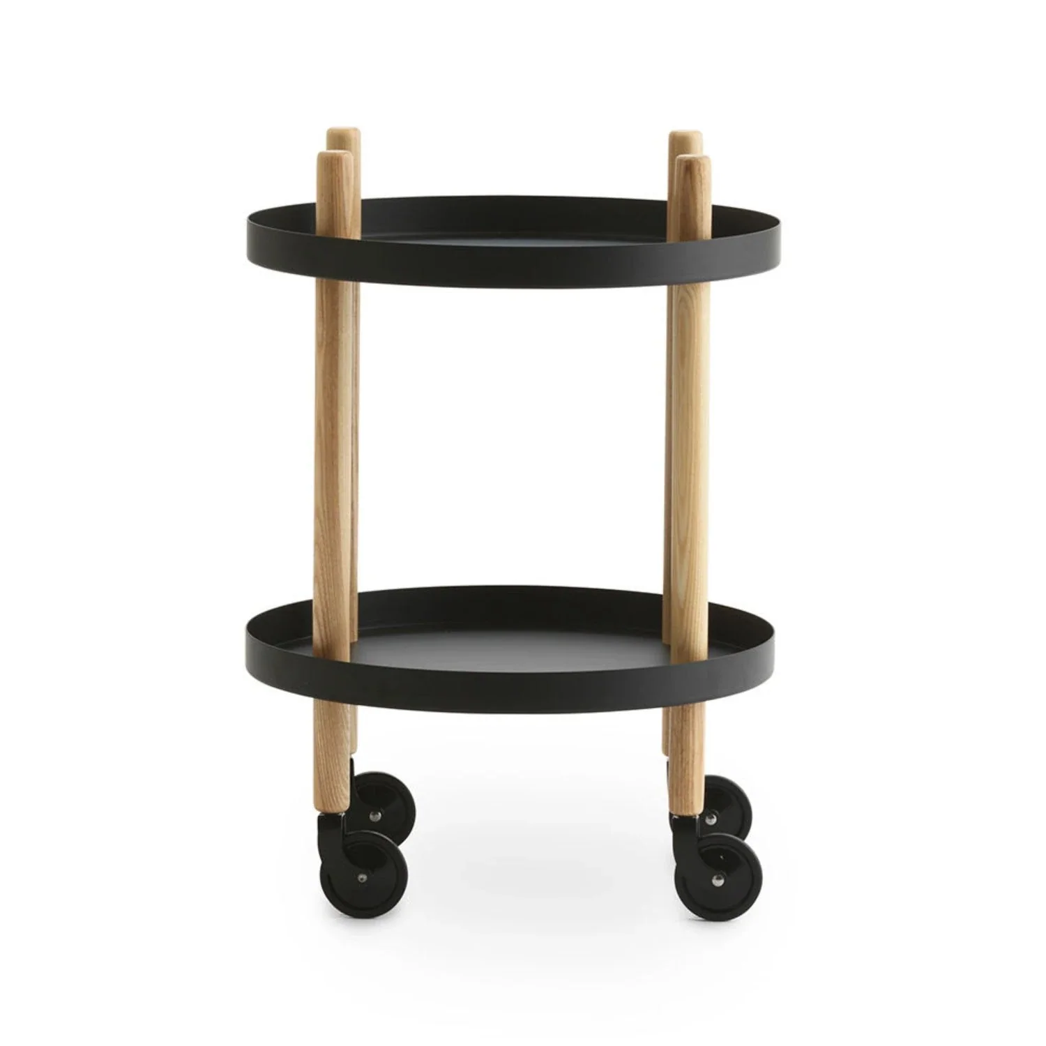 normann copenhagen | block table round | black - Image 6
