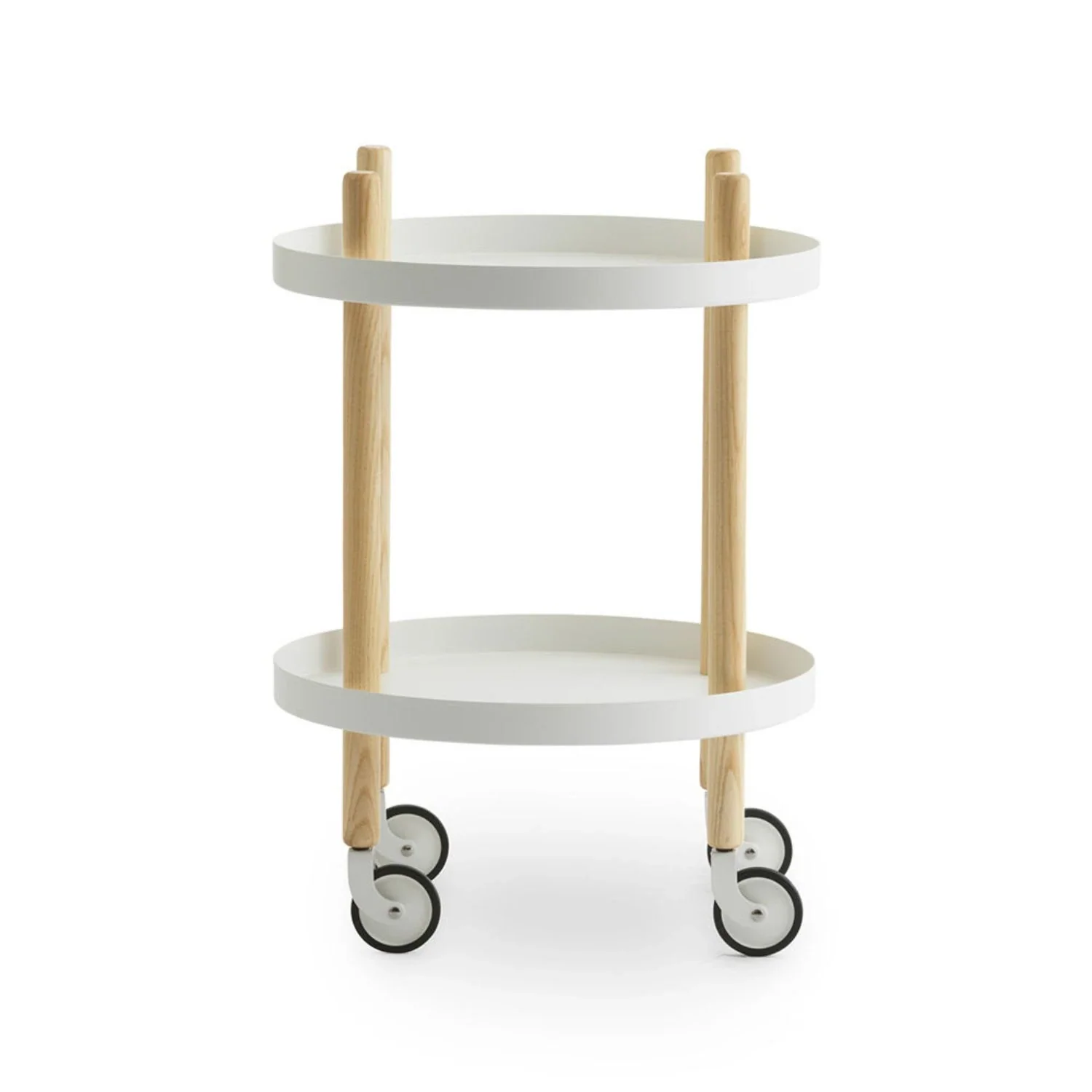 normann copenhagen | block table round | white - Image 11