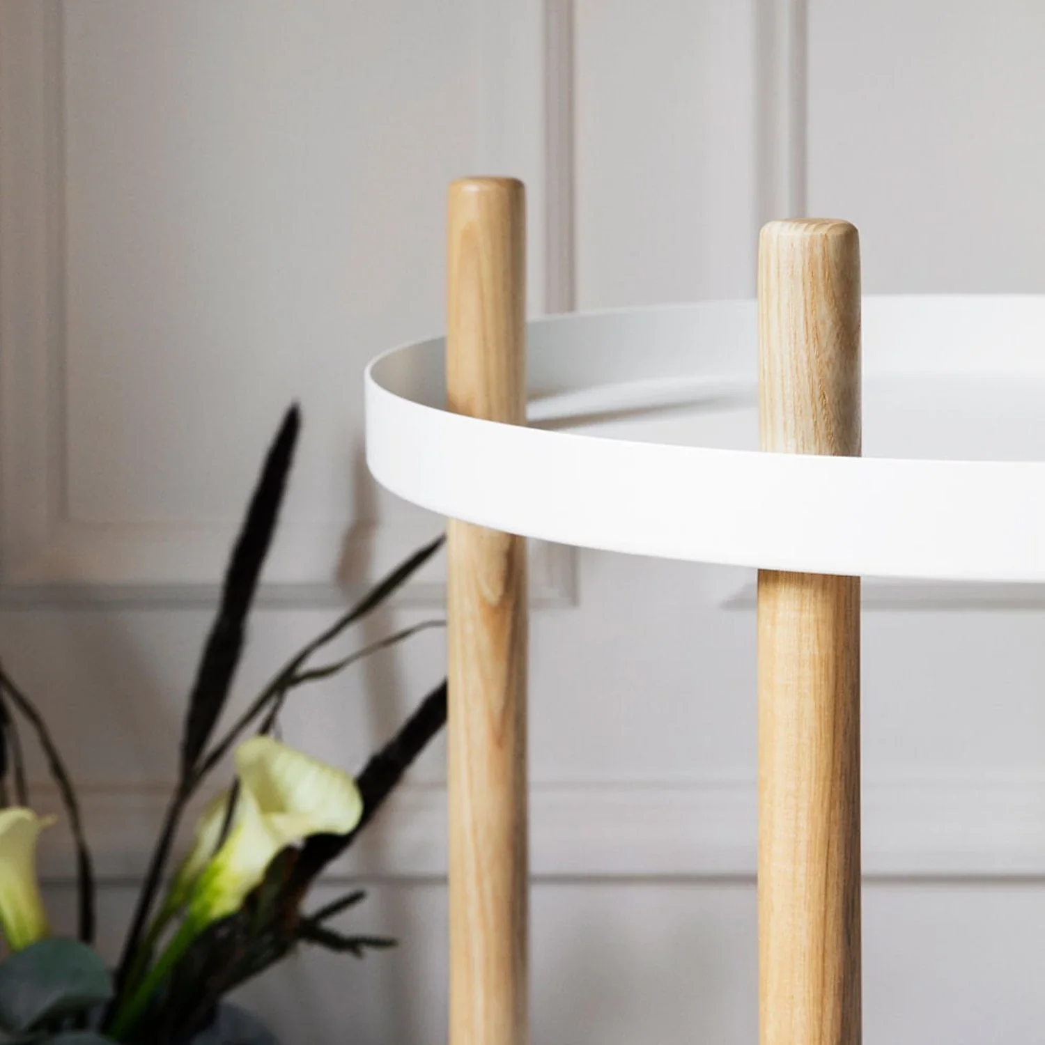 normann copenhagen | block table round | white - Image 12