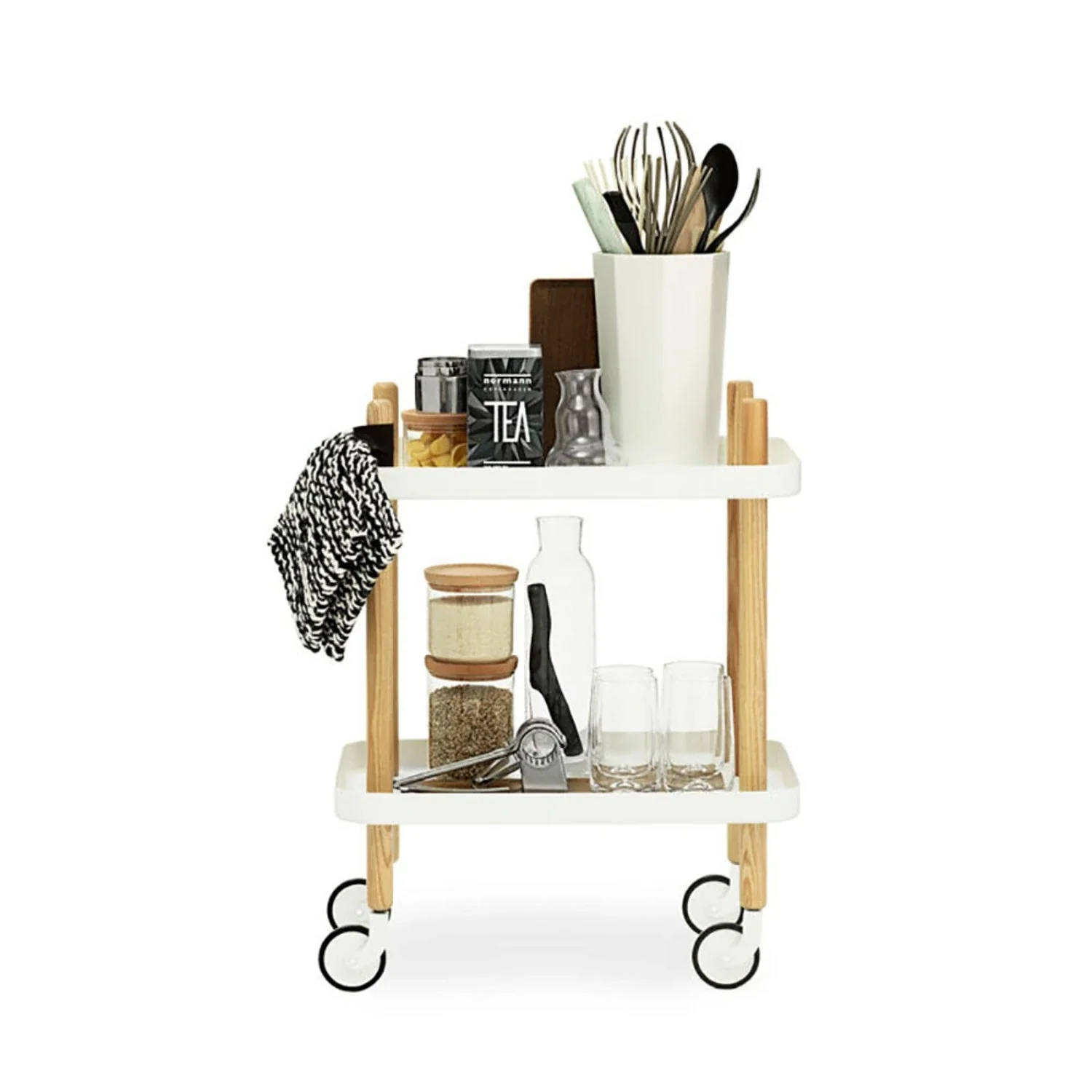normann copenhagen | block table | white - Image 25