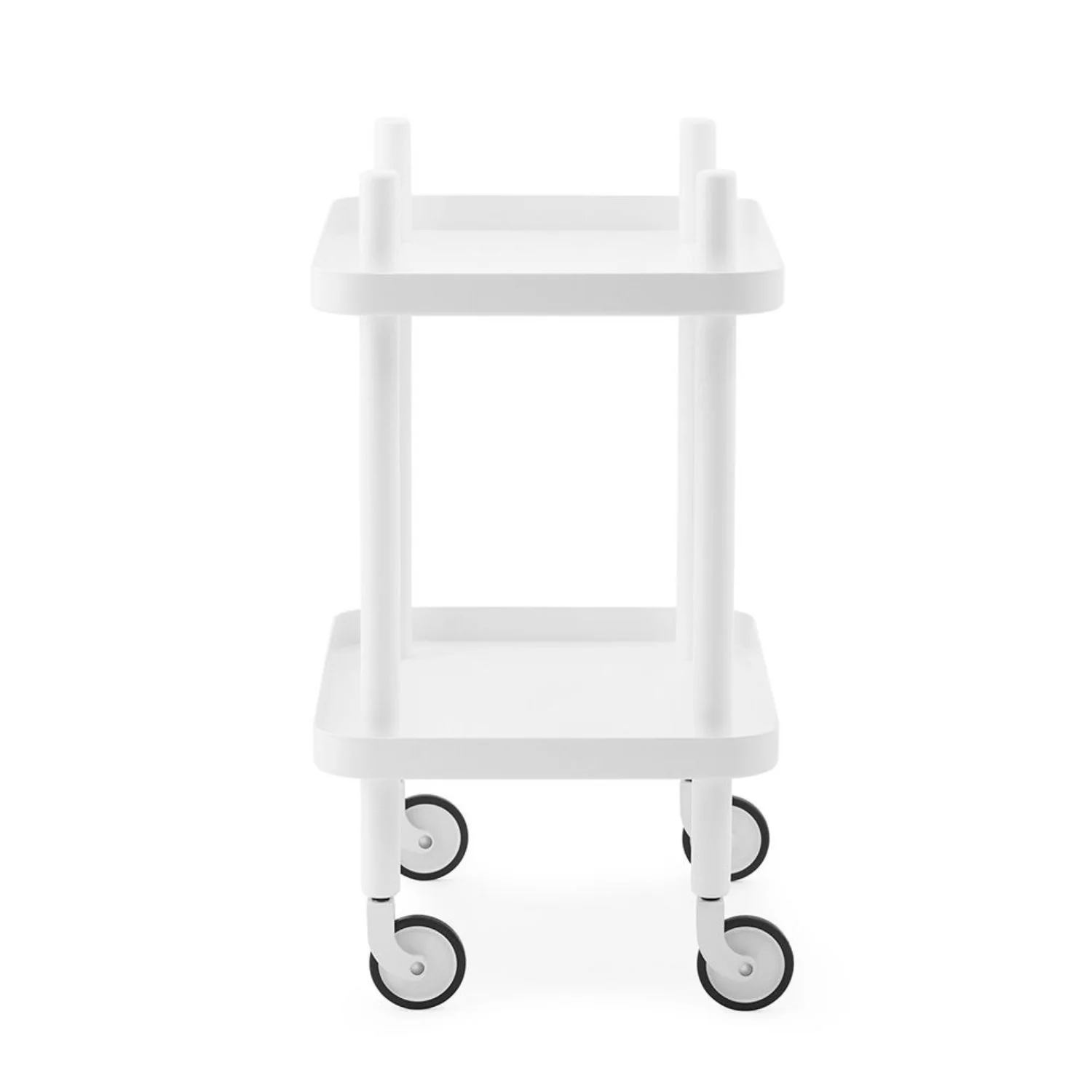 normann copenhagen | block table | white + white - Image 5