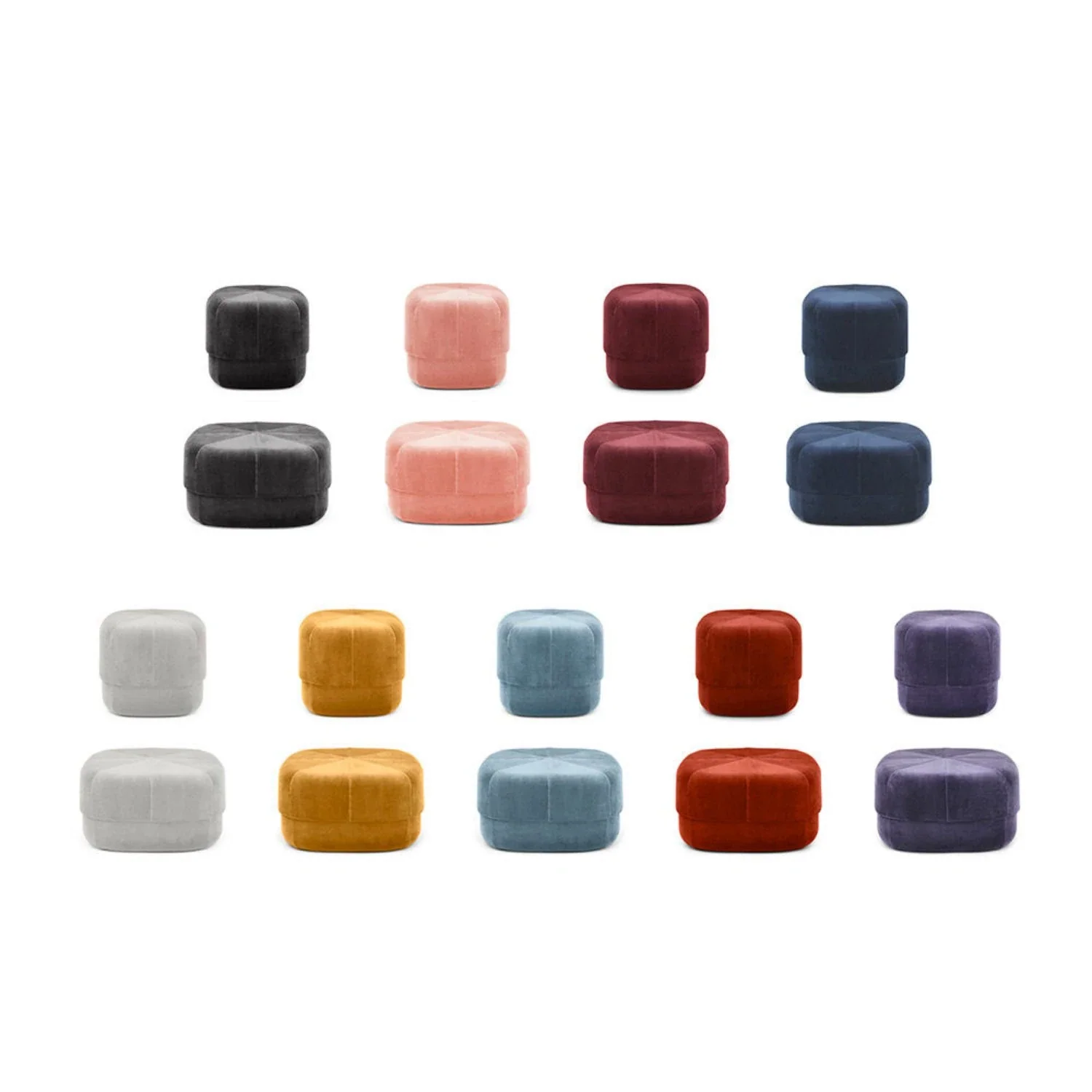normann copenhagen | circus pouf | rust large - Image 4