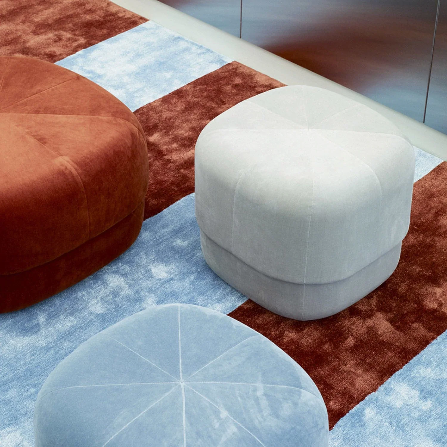 normann copenhagen | circus pouf | rust large - Image 6