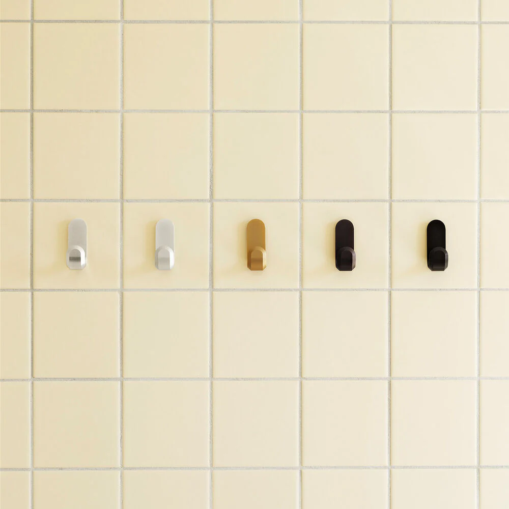 normann copenhagen | curve mini hook set | silver - Image 6