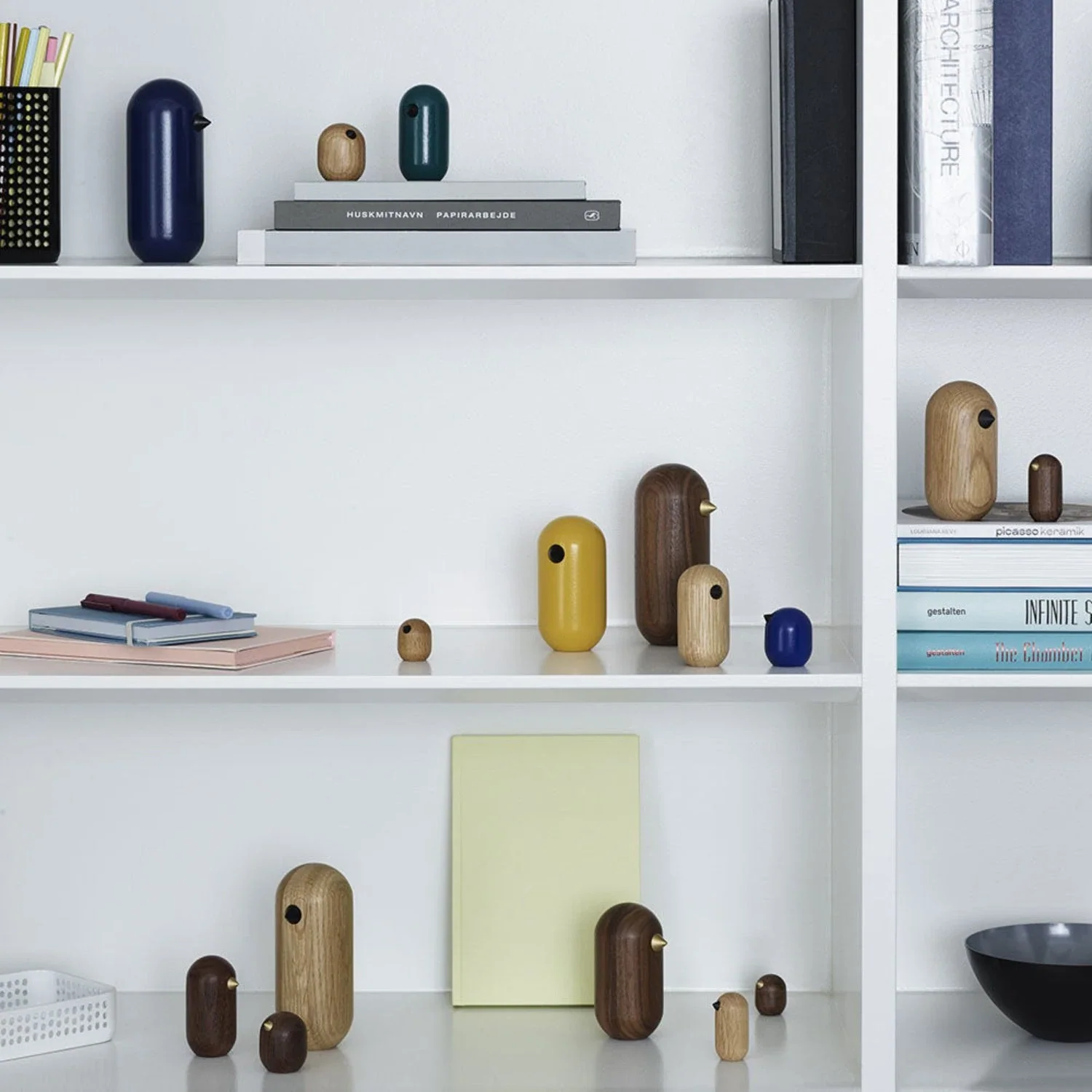 normann copenhagen | little bird | walnut 7cm - Image 6