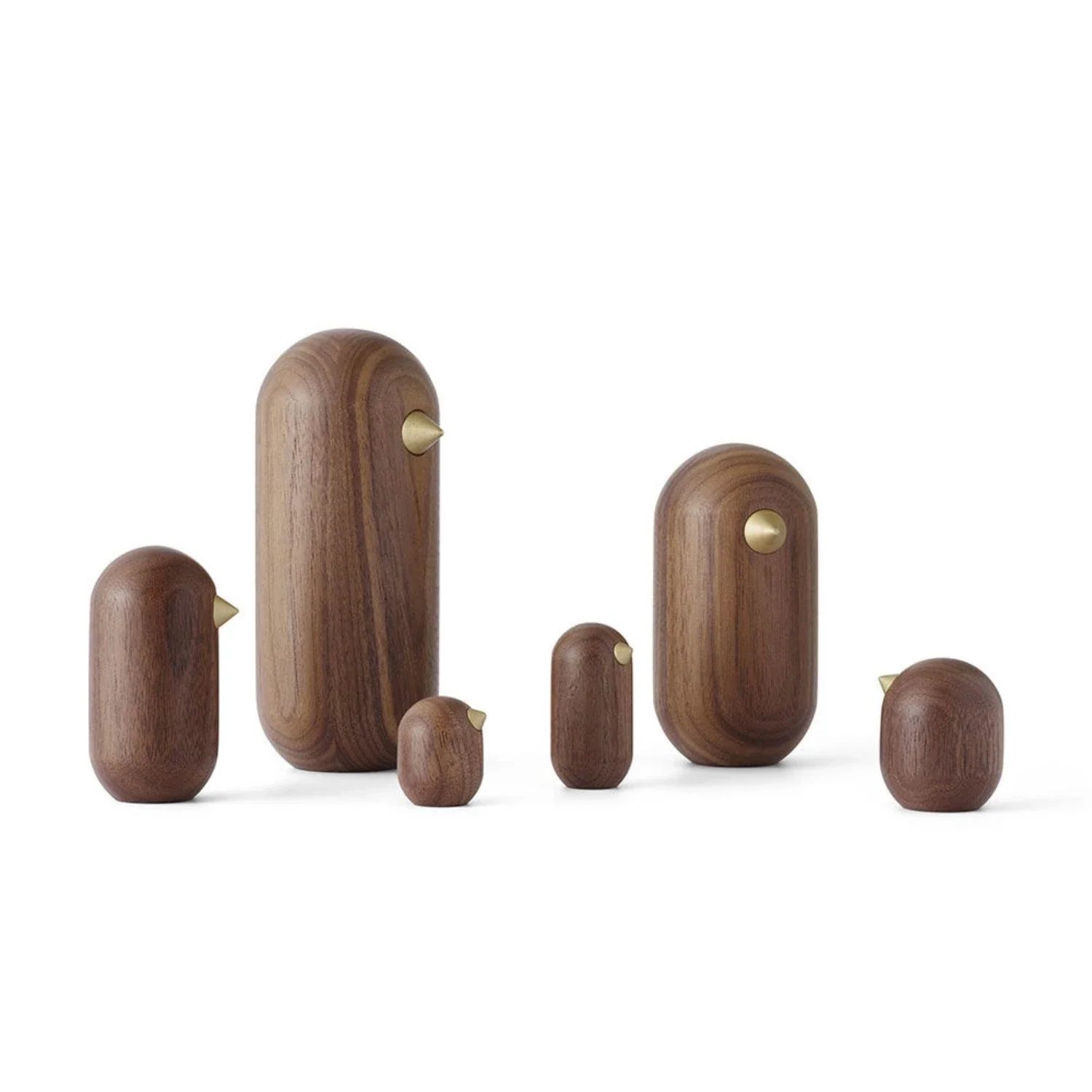 normann copenhagen | little bird | walnut 7cm - Image 8