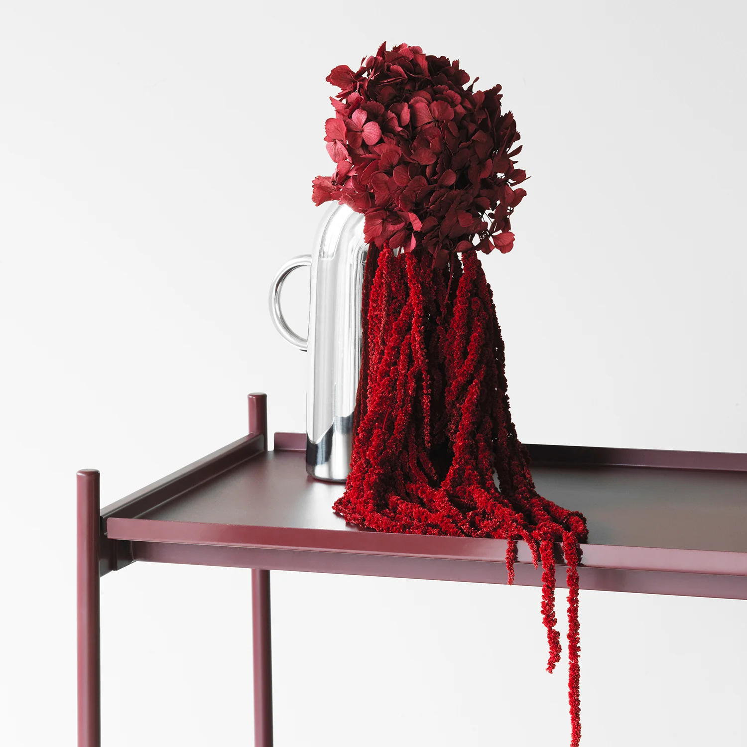 normann copenhagen | rul trolley | burgundy - Image 4