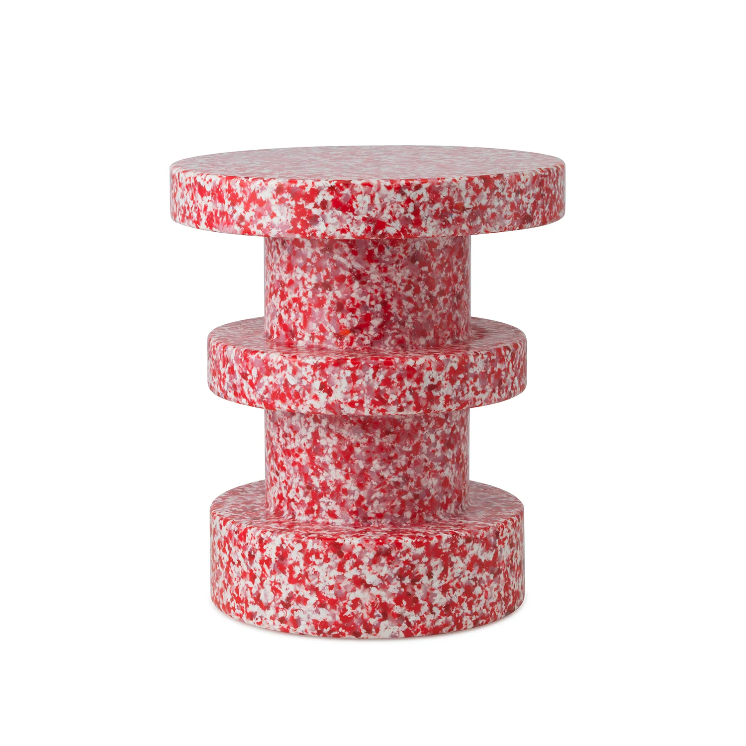 normann copenhagen | bit stool stack | red