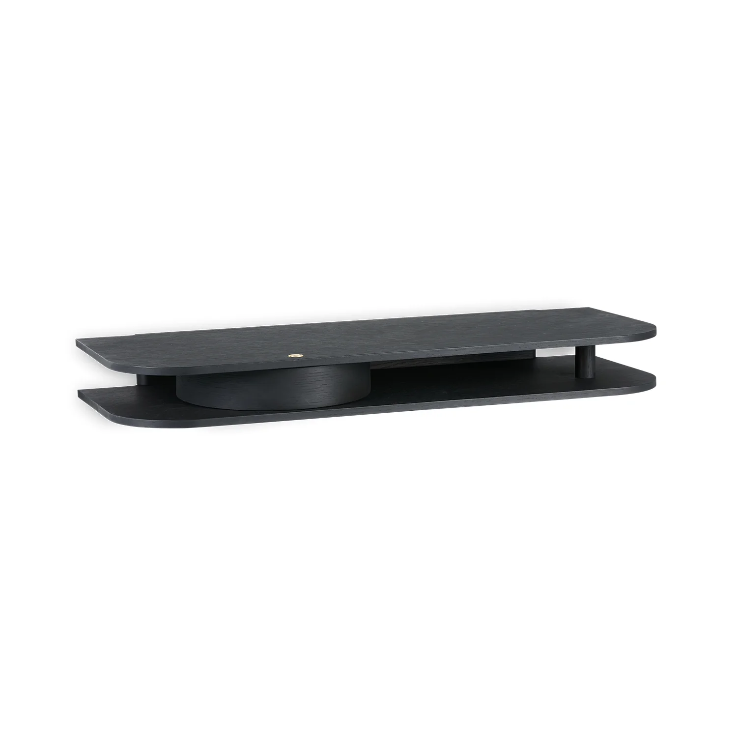 northern | valet wall console | black painted oak