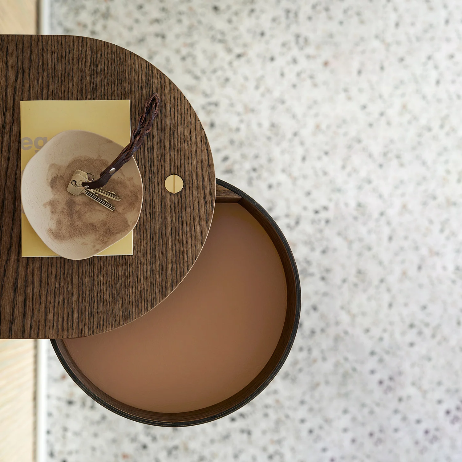 northern | valet wall drawer small | smoked oak - Image 3