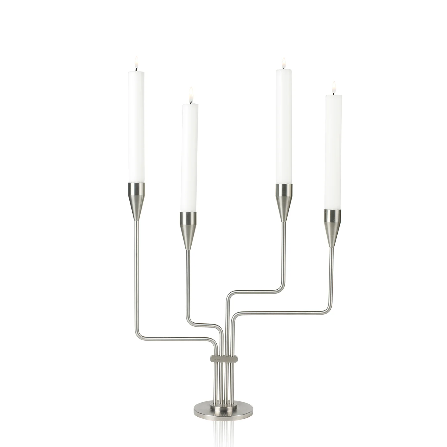 piet hein | southern cross candelabra | stainless steel 38cm - Image 2