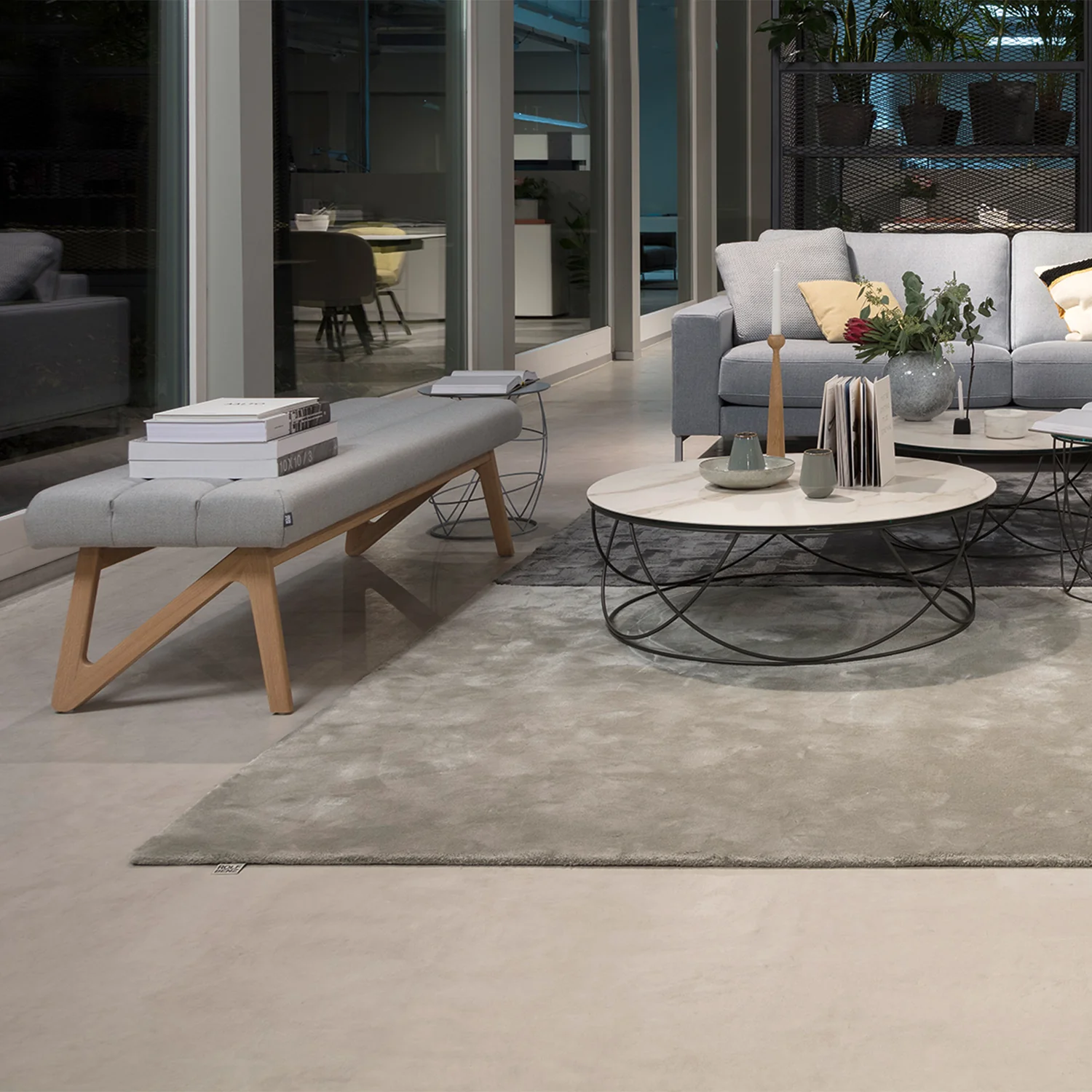 rolf benz | tela rug 170x240cm | beige 444 - Image 5