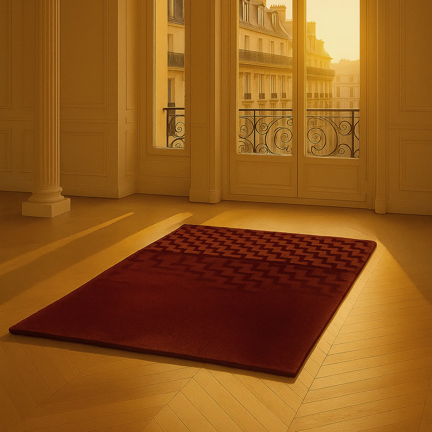 rolf benz | tela rug 170x240cm | red brown 452 - Image 7