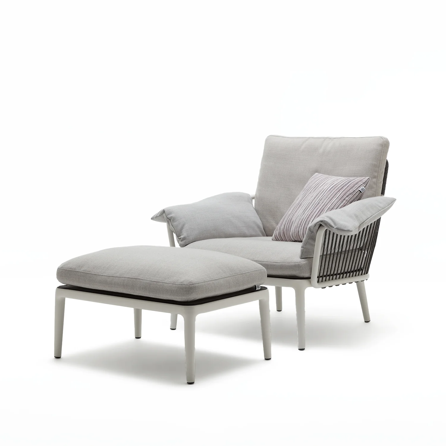 rolf benz | yoko 271 outdoor footstool | bianco - Image 13