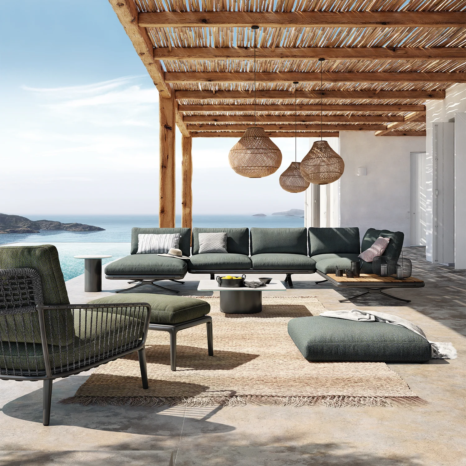 rolf benz | yoko 271 outdoor armchair | bianco - Image 21