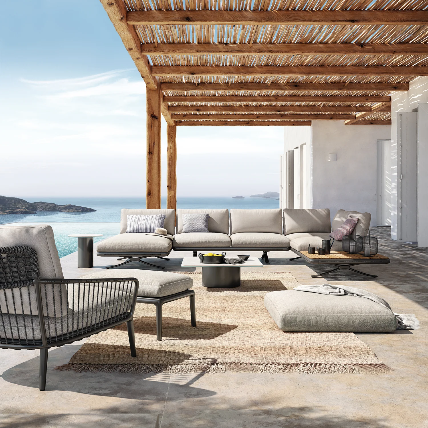rolf benz | yoko 271 outdoor armchair | bianco - Image 15