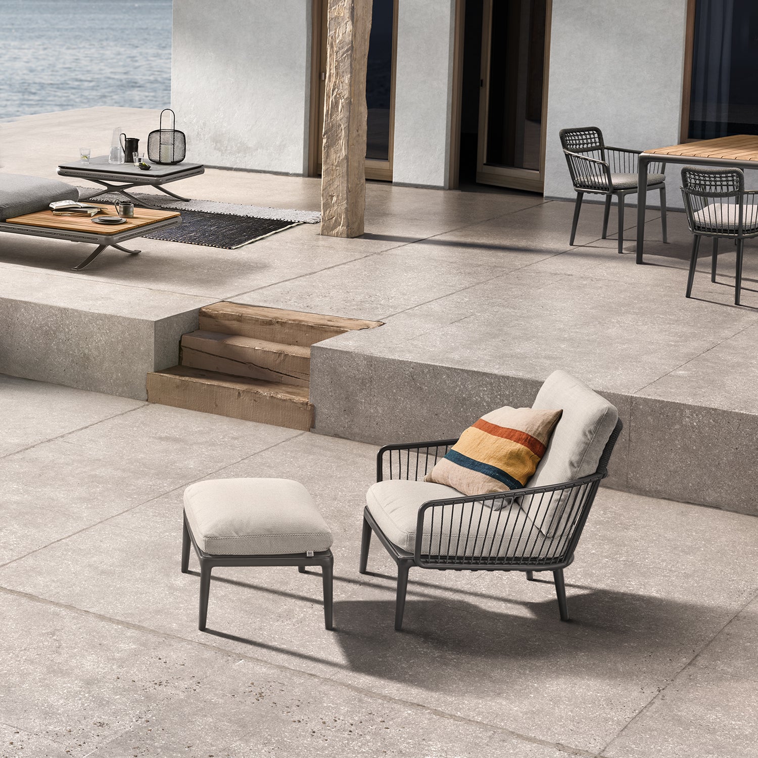 rolf benz | yoko 271 outdoor armchair | bianco - Image 13