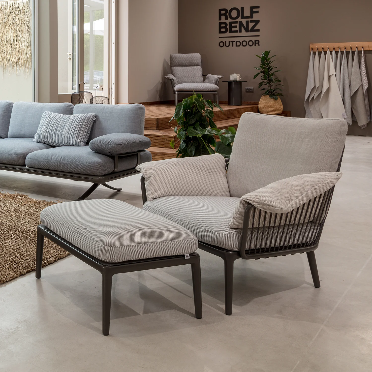 rolf benz | yoko 271 outdoor armchair | bianco - Image 18