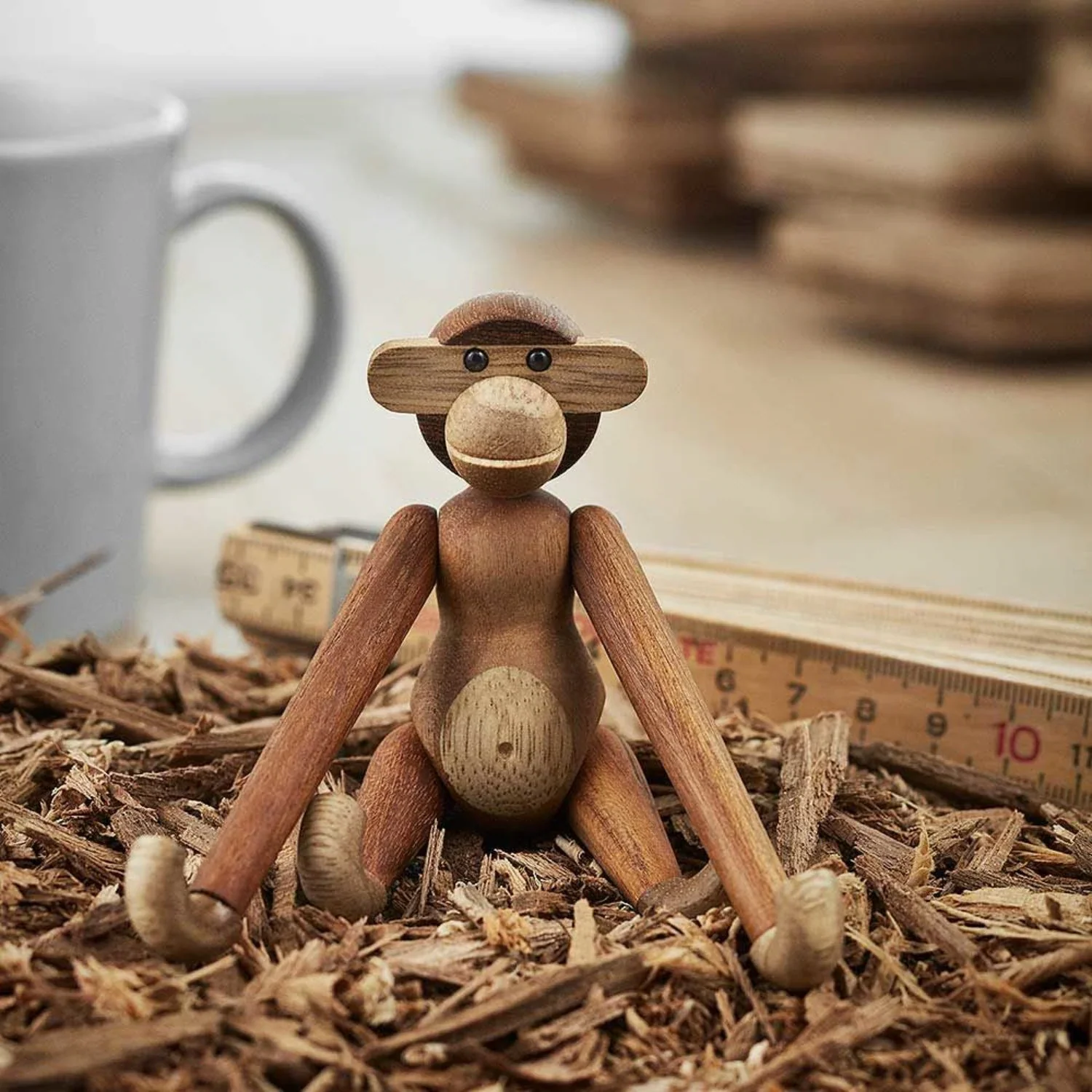 kay bojesen | monkey small | teak + limba - Image 6