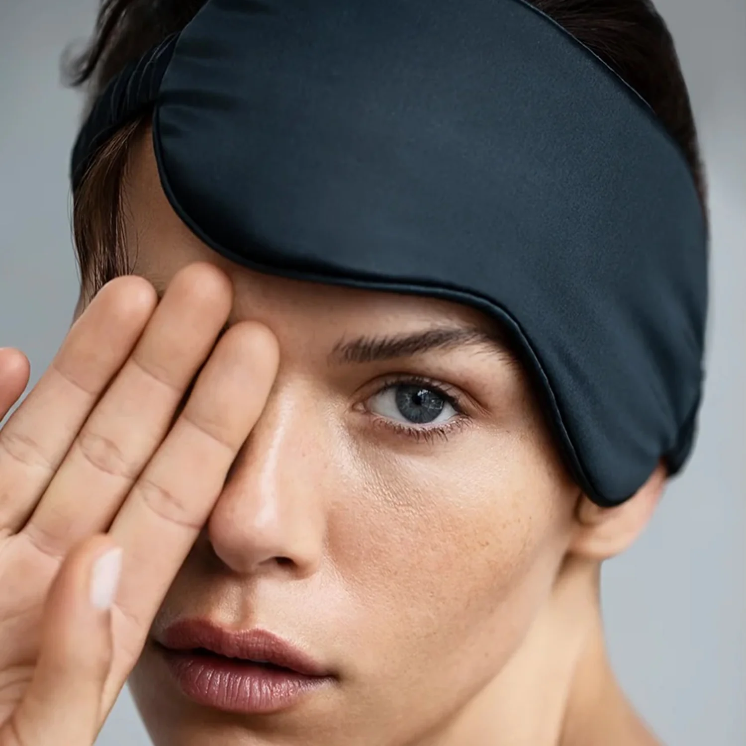 slip | silk sleep mask | black - Image 4
