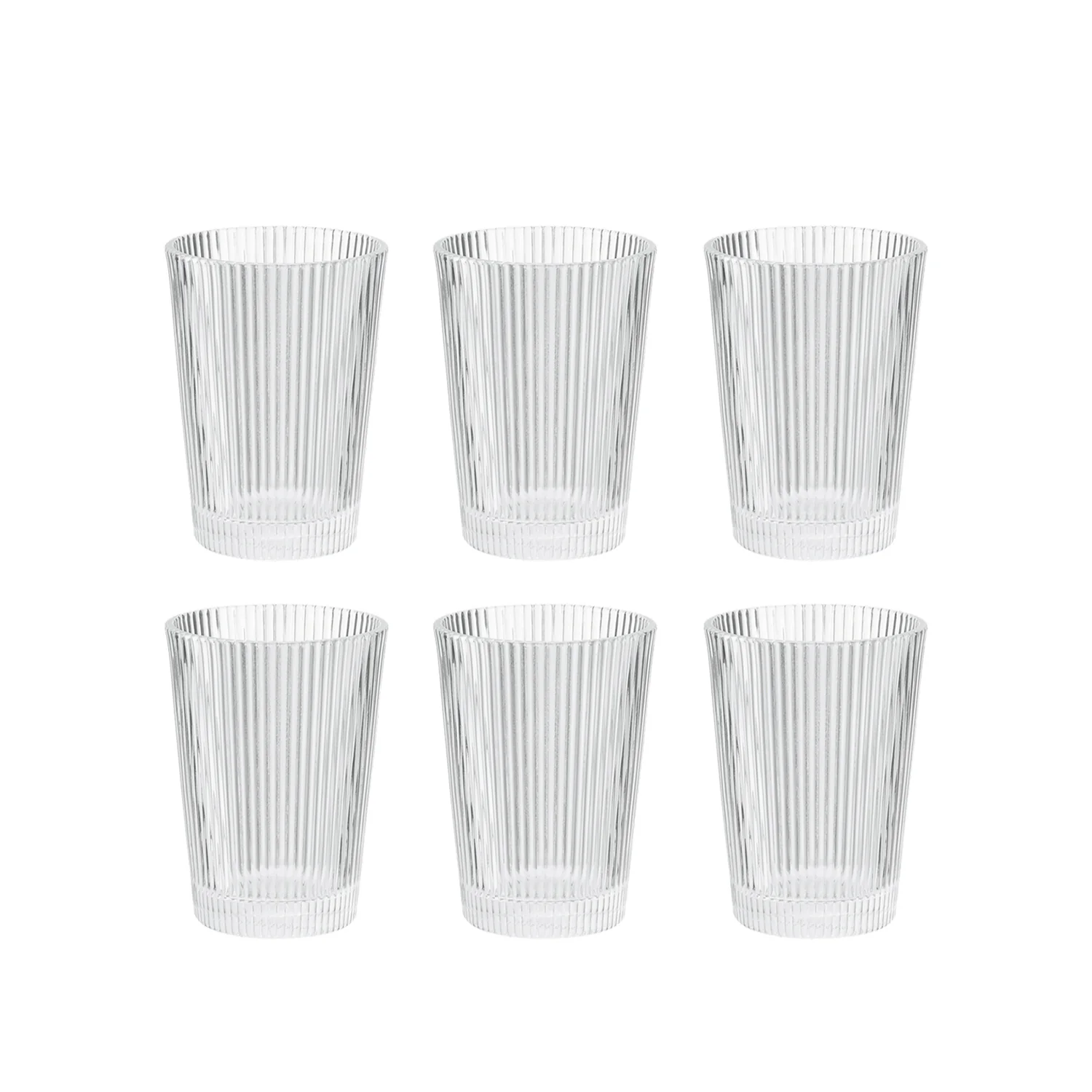 stelton | pilastro drinking glass 240ml | set of 6