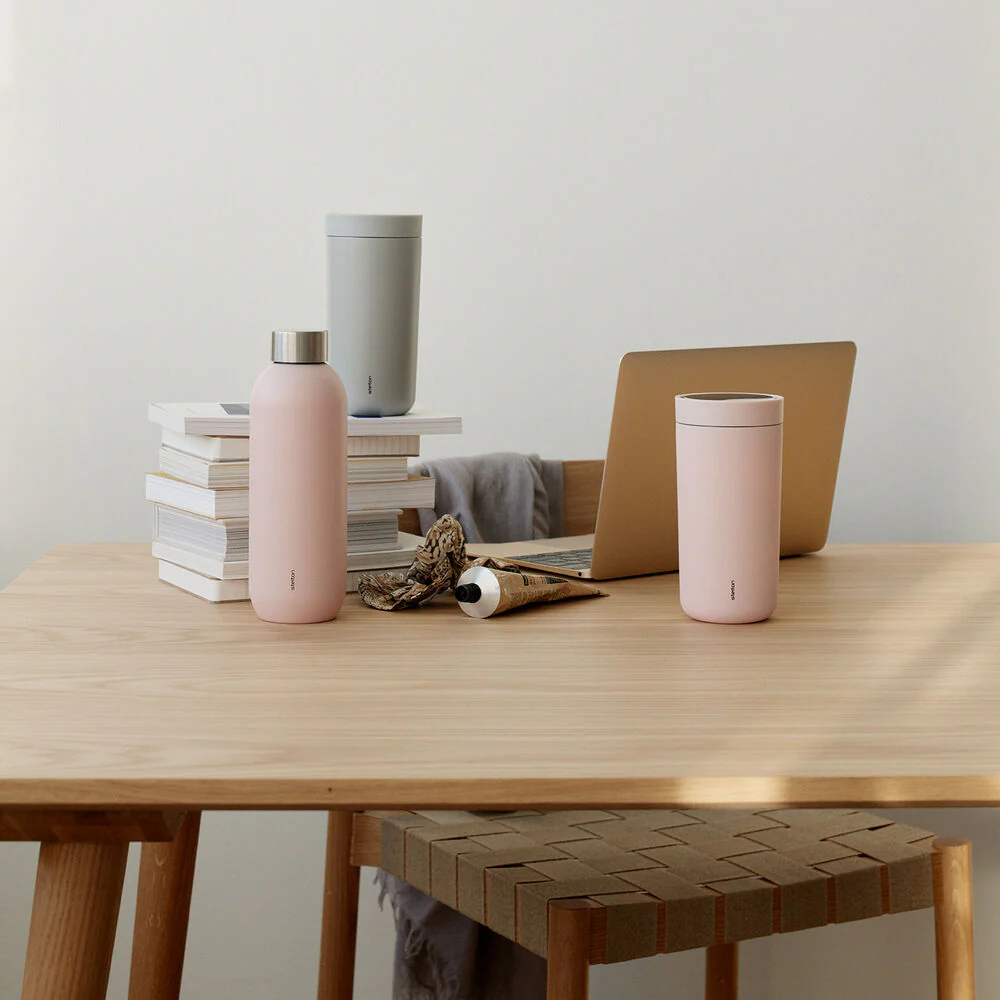 stelton | to go click vacuum insulated cup | soft light grey 200ml ~ DC - Image 2