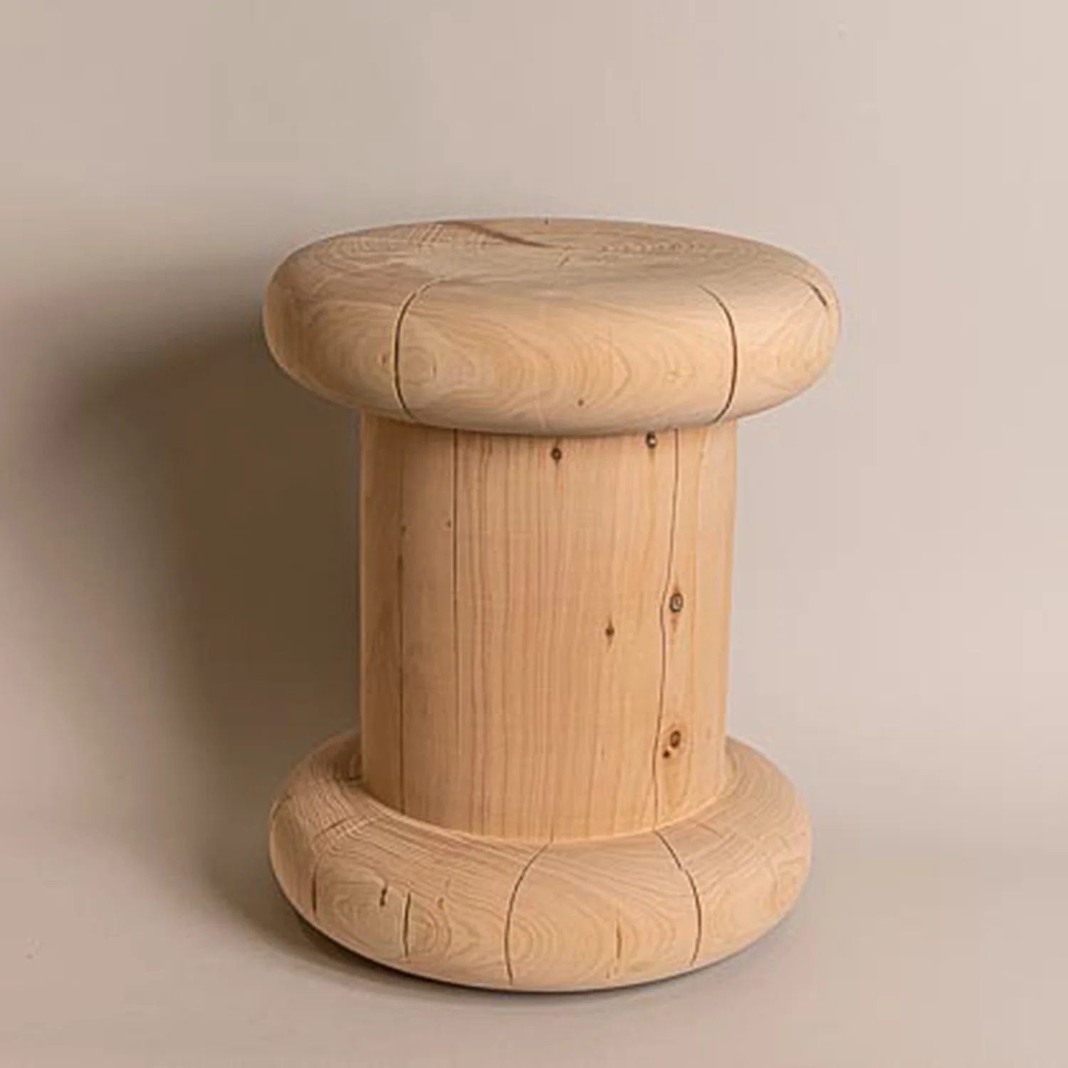 studio nikco | wooden stool / side table | reel - Image 3