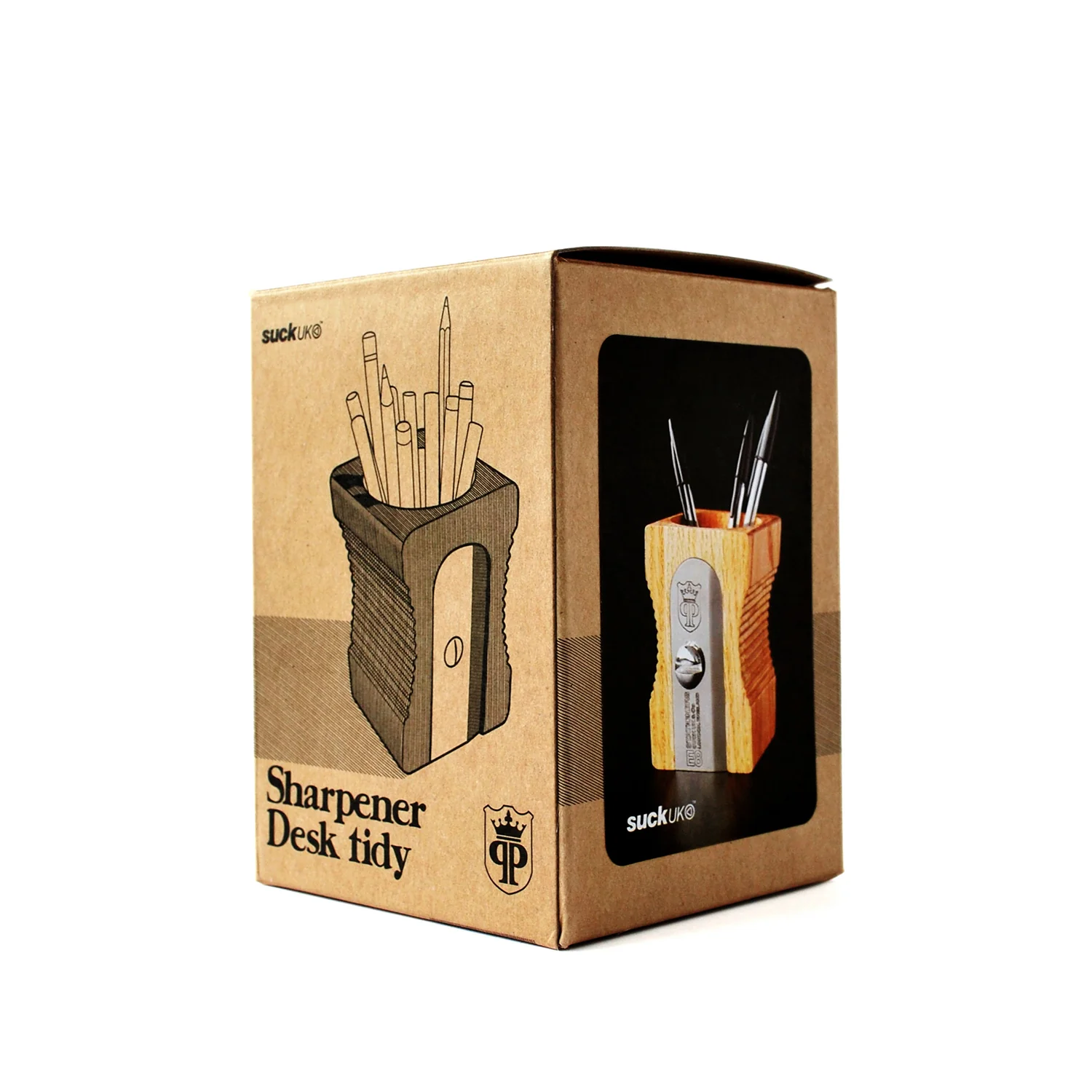 suck uk | sharpener desk tidy | wood - Image 8